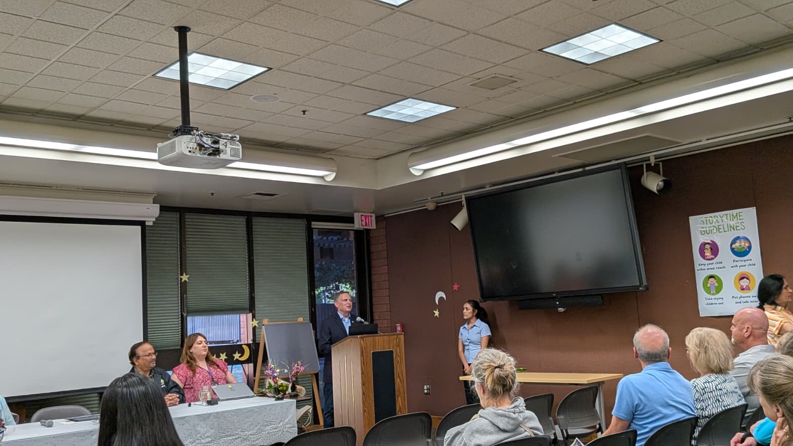 Heritage Day presentation with community members